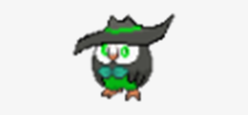 Necromancy Rowlet - Cartoon, transparent png #1666160