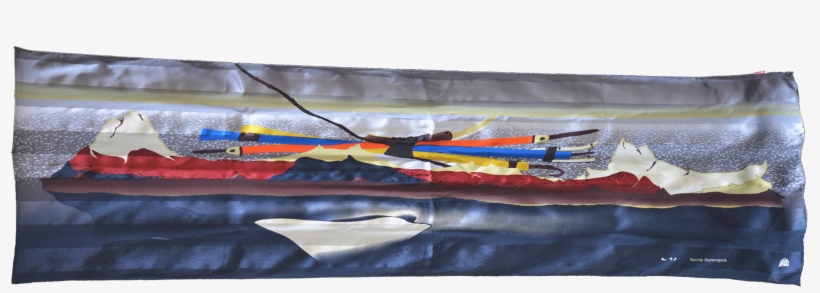 Inuit Textile Art Inunoo Scarf - Scarf, transparent png #1666265