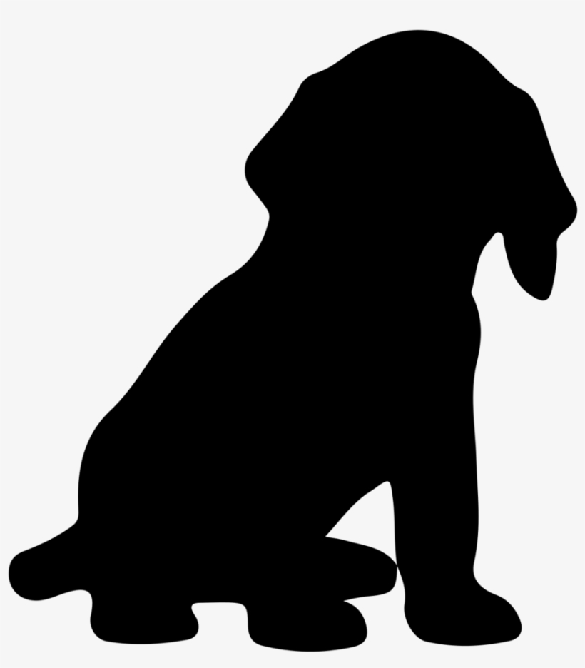 Sitting Labrador Silhouette At Getdrawings - Person That Your Dog Thinks You Are Totes, transparent png #1666269