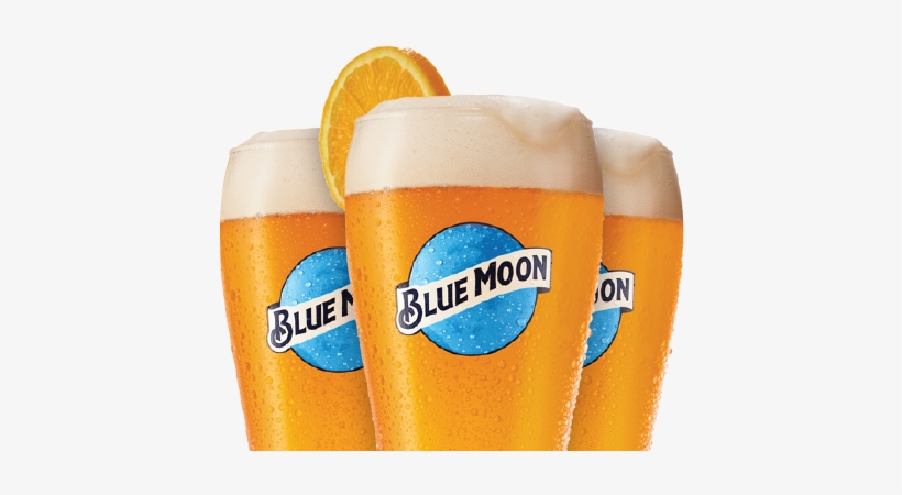 Blue Moon Beer Png, transparent png #1666289
