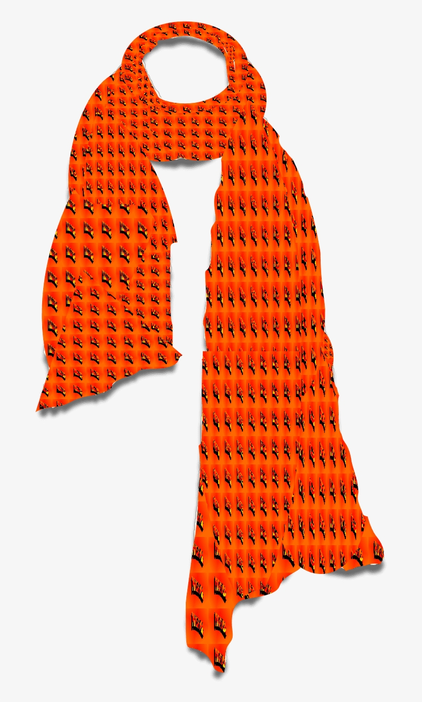 Free Png Orange Scarf Png Images Transparent - Orange Scarf Png, transparent png #1666625