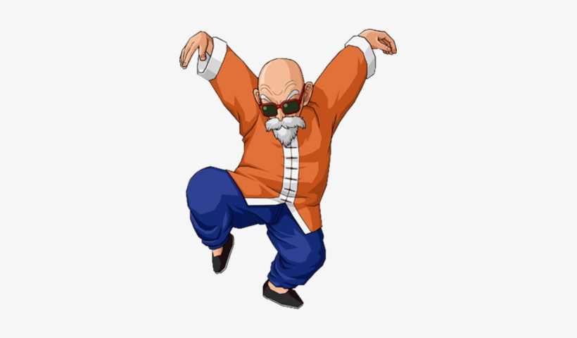 Master Roshi - Dragon Ball Z Master Roshi, transparent png #1666732