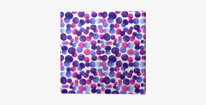 Watercolor Bright Spot Blob Seamless Pattern - Watercolor Painting, transparent png #1666835