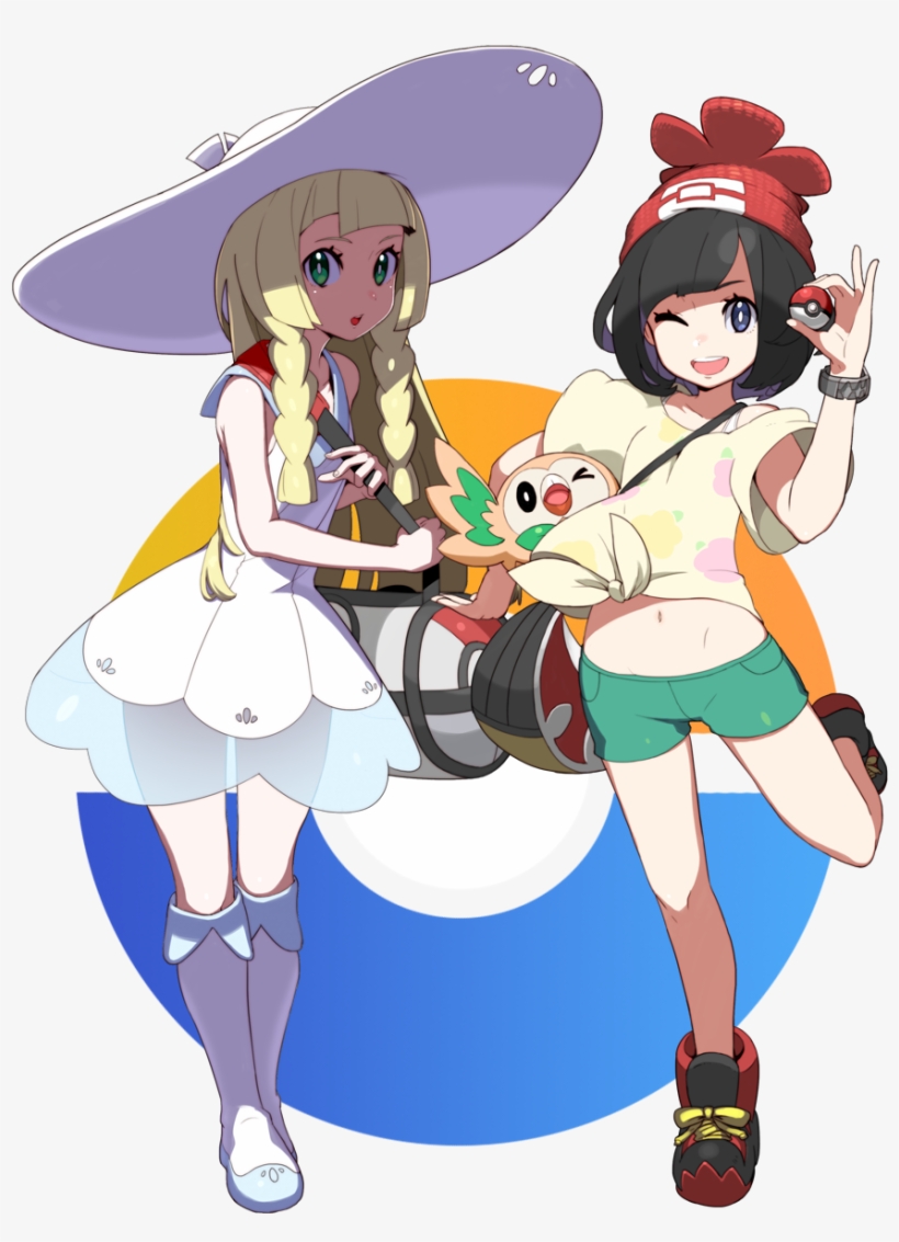 Information - Pokemon Lillie X Female Protagonist, transparent png #1666880