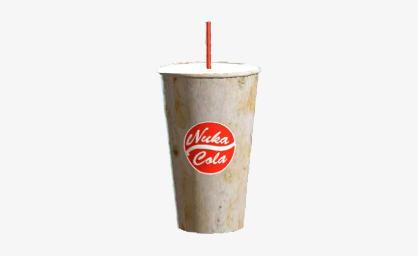 Nuka-cola Cup And Straw - Fallout Pint-glas - 4 - Nuka Cola, transparent png #1666882