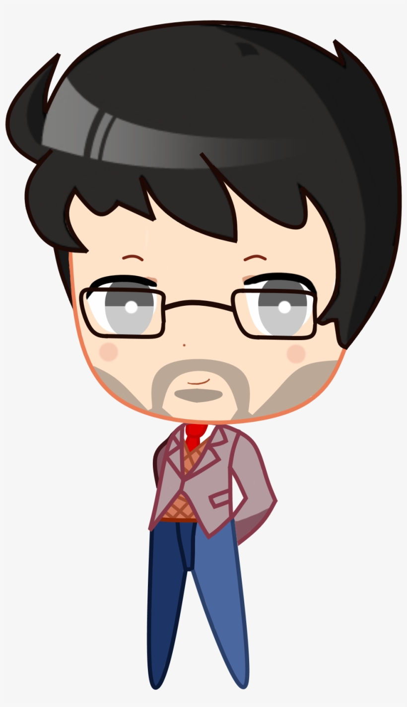 Oc Fanarthd Dan Salvato Chibi Png Dan Chibi - Doki Doki Literature Club!, transparent png #1667103