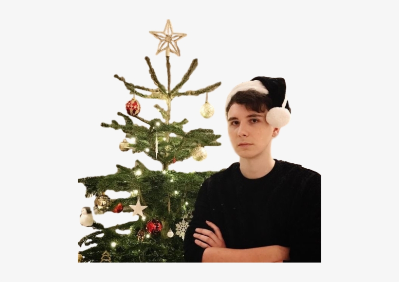 Dan Howell Transparent - Christmas Ornament, transparent png #1667146
