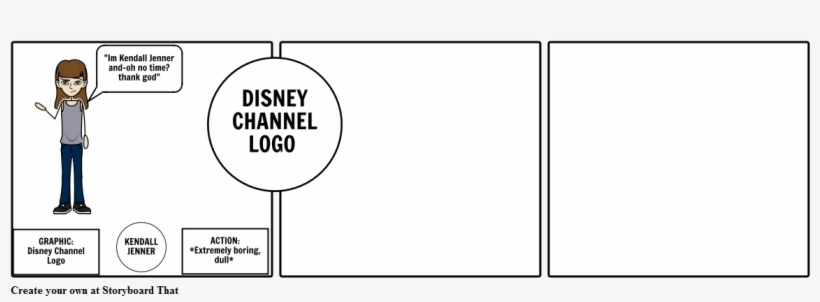 Disney Channel Logo﻿ "im Kendall Jenner A - Parallel, transparent png #1667320