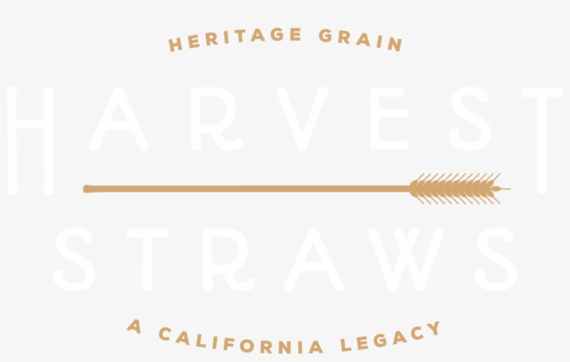 Harvest Straws White Logo - Heroes, transparent png #1667610