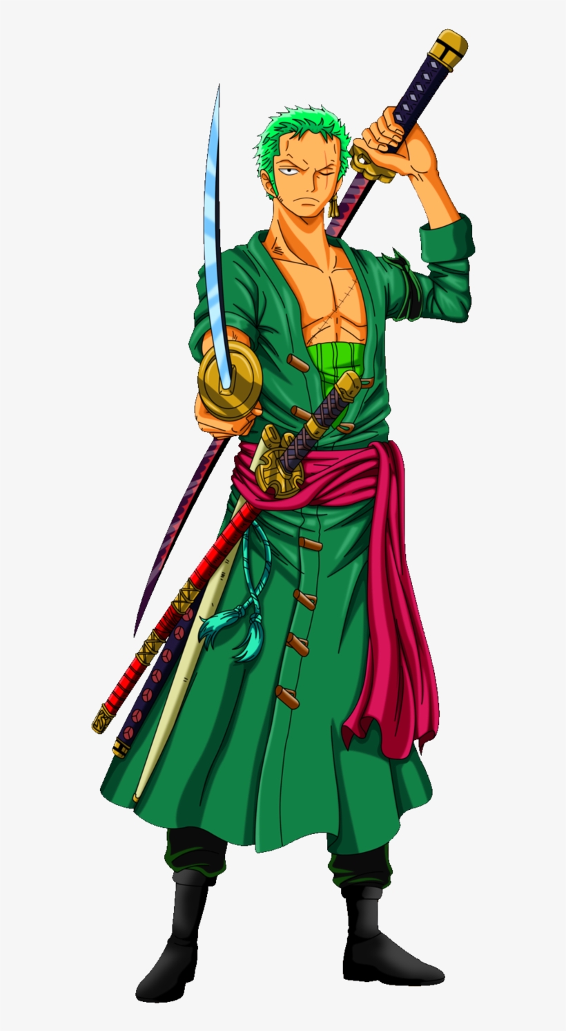 Roronoa Zoro By Alexiscabo1 - Roronoa Zoro - Free Transparent PNG ...