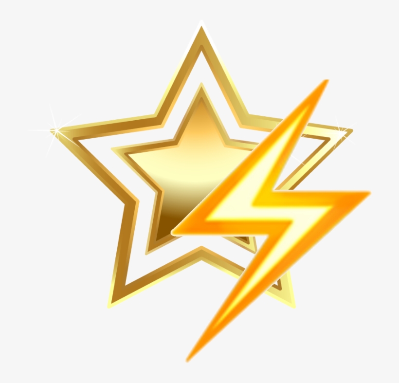Mq Gold Golden Stars Star Heart Hearts - Star Png, transparent png #1667903