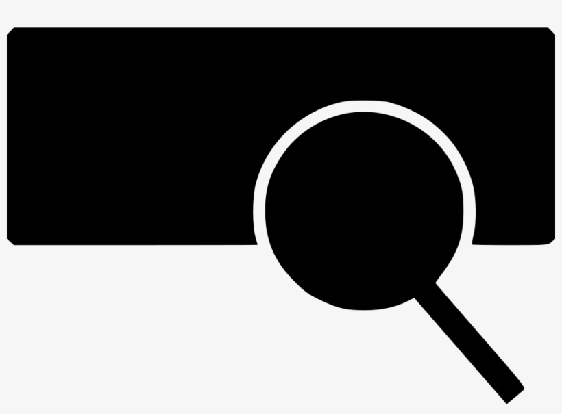 Search Bar - - Icon, transparent png #1668044