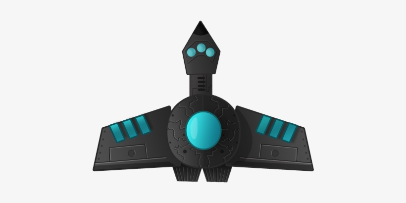 Spaceship Free To Use Clip Art - Video Game Space Ship, transparent png #1668155