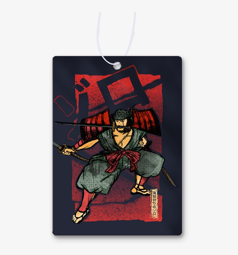 Traditional Samurai Zoro Air Freshener - Art, transparent png #1668467