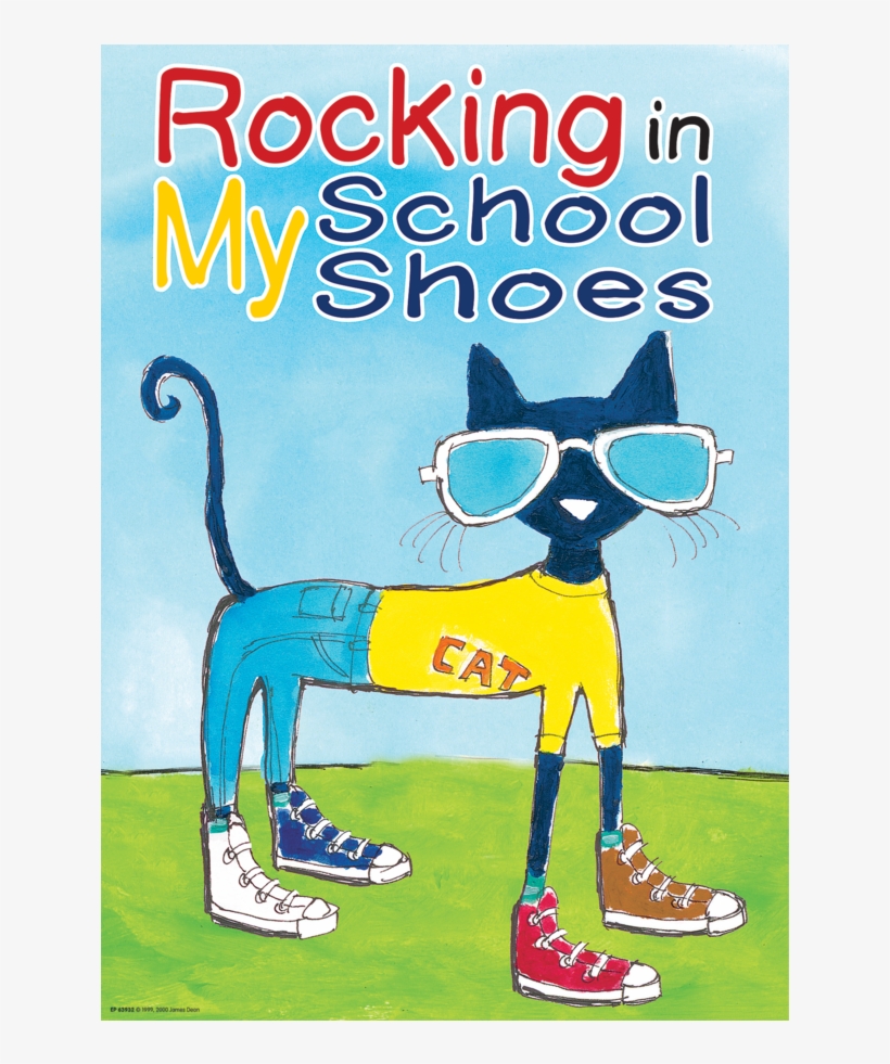 Pete The Cat - Pete The Cat Rocking In My School Shoes, transparent png #1668490