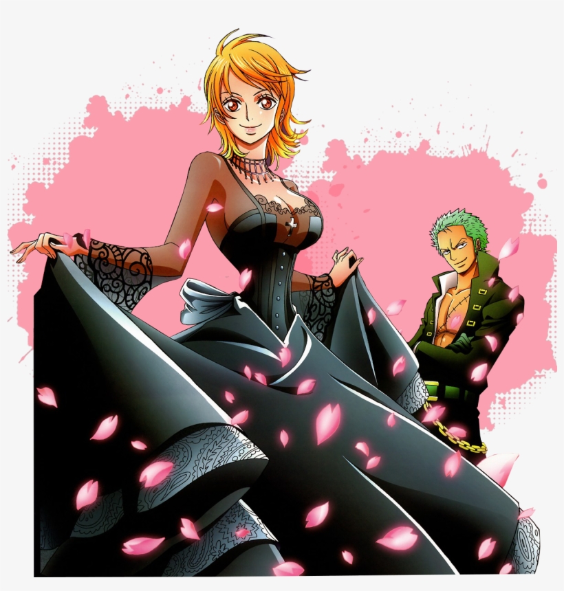 Tags - - Zoro X Nami, transparent png #1668513