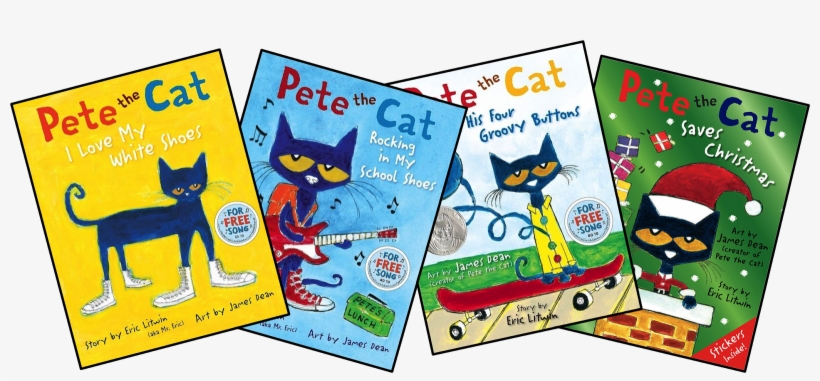 There Are 40 And Counting Pete The Cat Books - Eric Litwin, transparent png #1669059