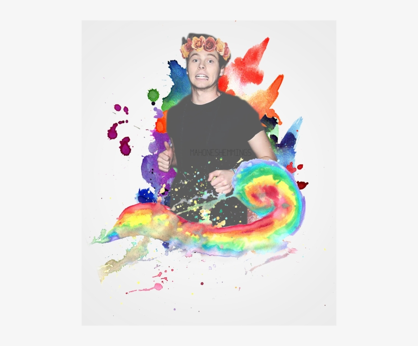 Luke Hemmings Transparent Download - Art Print: Stay True To Yourself By Jelena Matic :, transparent png #1669155