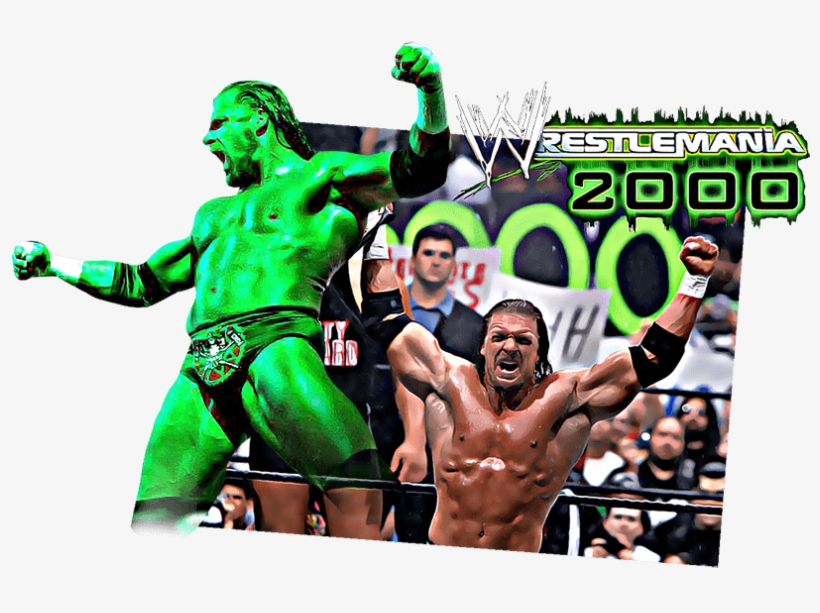 Mick Foley Triple H Wrestlemania - Wrestlemania 2000, transparent png #1669397