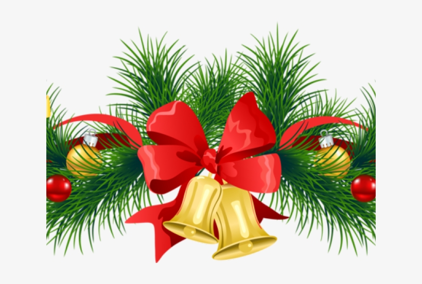 Evergreen Garland Cliparts Free Download Clip Art - Garland Clipart, transparent png #1669414