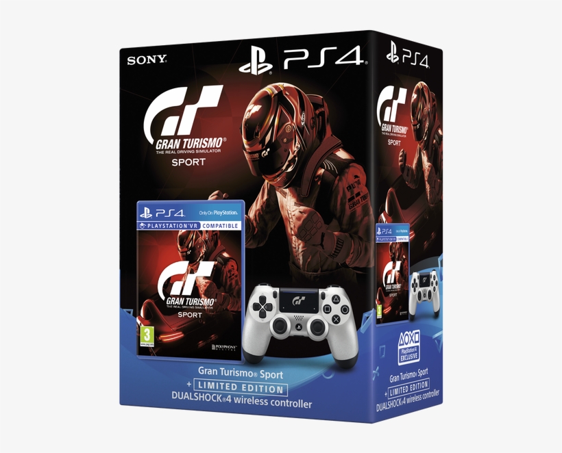 Sport & Sony Dualshock 4 Controller V2 - Gran Turismo Sport Controller, transparent png #1669944
