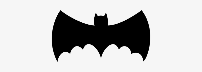 Bat With Big Wings Silhouette Vector - ค้างคาว แบ ท แมน, transparent png #1669998