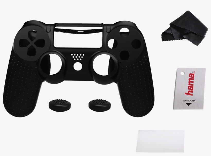 6in1 Accessory Pack For The Dualshock 4 Controller - Hama Display Protection Kit, transparent png #1670065