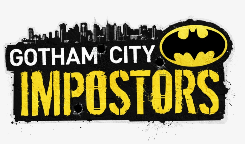 Gotham City Silhouette Png Download - Gotham City Impostors Logo Png, transparent png #1670197