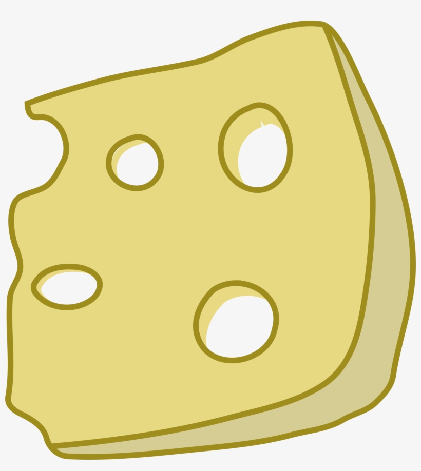 Cheese Transparent Slice - Cheese Clip Art, transparent png #1670246
