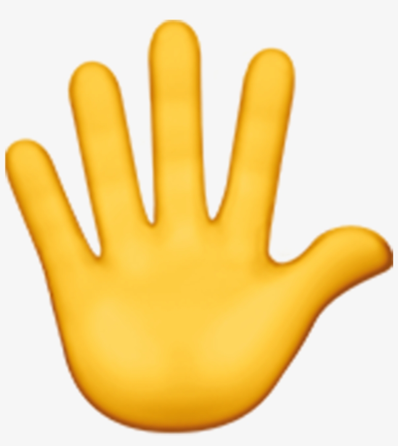 Okay Finger Emoji Png - High Five Emoji Whatsapp, transparent png #1670743