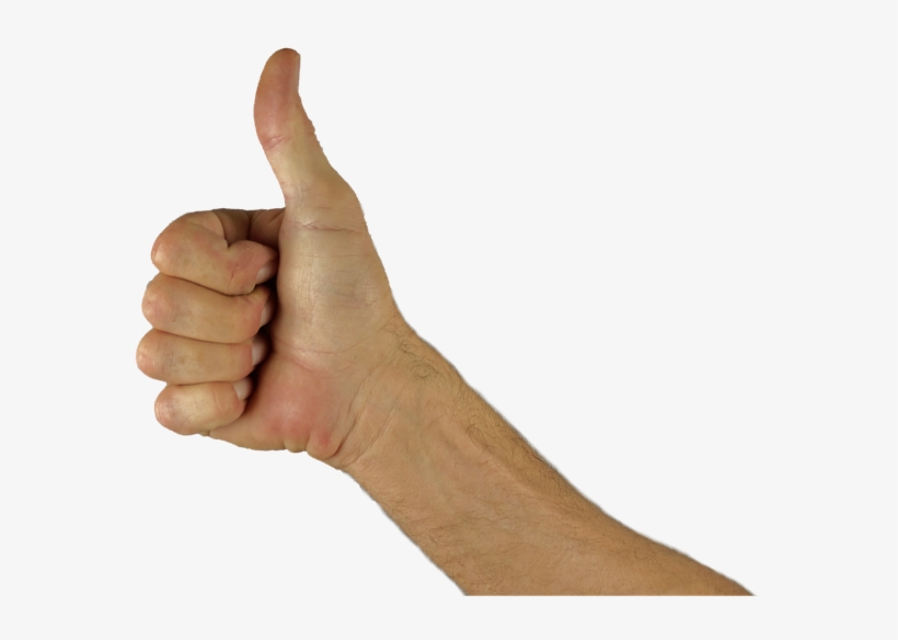 Thumbs Up, Thumb, Hand, Positive, Excellent, Great - Thumbs Up Arm Png, transparent png #1670993