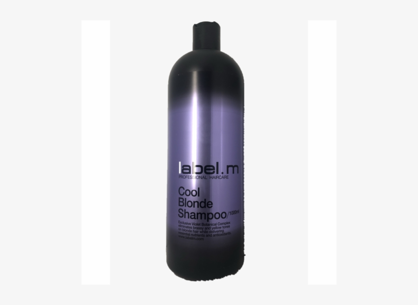 M Cool Blonde Shampoo 1000ml - Shampoo, transparent png #1670995