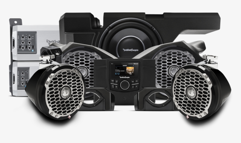 Rockford Rzr Stage-5 - (2) Rockford Fosgate Pm2652w-mb 6.5" Marine Wakeboard, transparent png #1670997