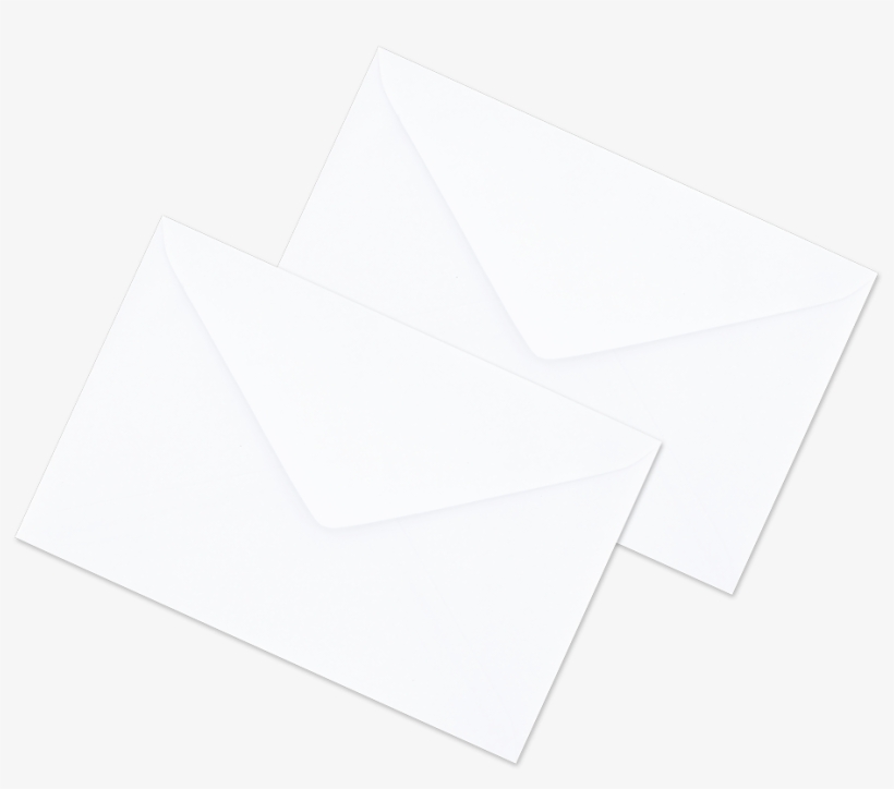 White Envelope No - Construction Paper, transparent png #1671362