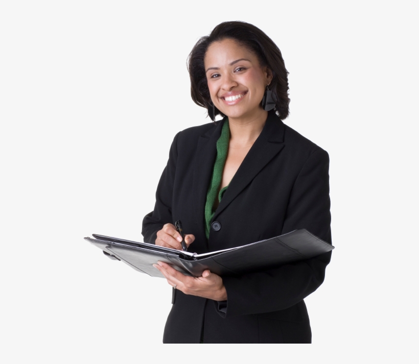 The Gallery For > Business Woman Standing Png Business - African American Business Woman, transparent png #1671508