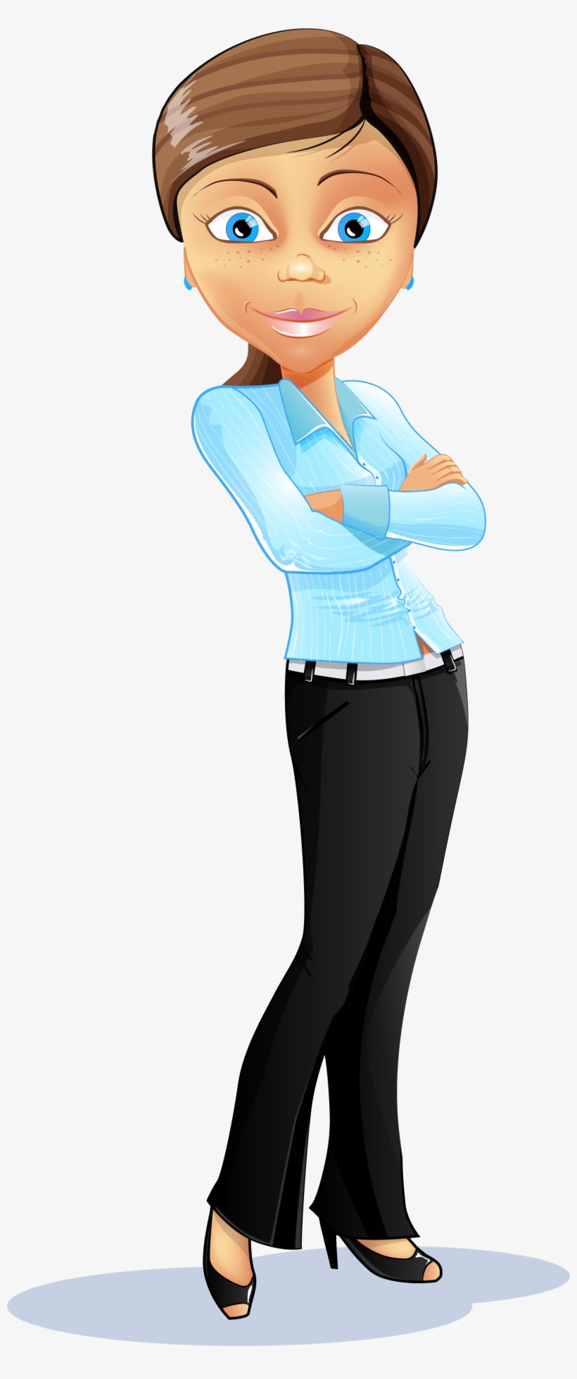 Clipart Resolution 1448*3387 - Cartoon Characters Woman Png, transparent png #1671839