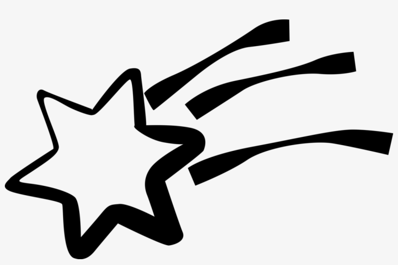 Vector Illustration Of Shooting Star Of Bethlehem At - Dallas, transparent png #1671977