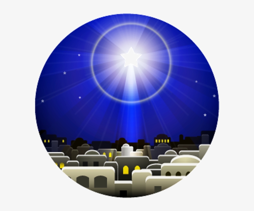 8 Bethlehem Star Over The House - Star Of Bethlehem, transparent png #1672080