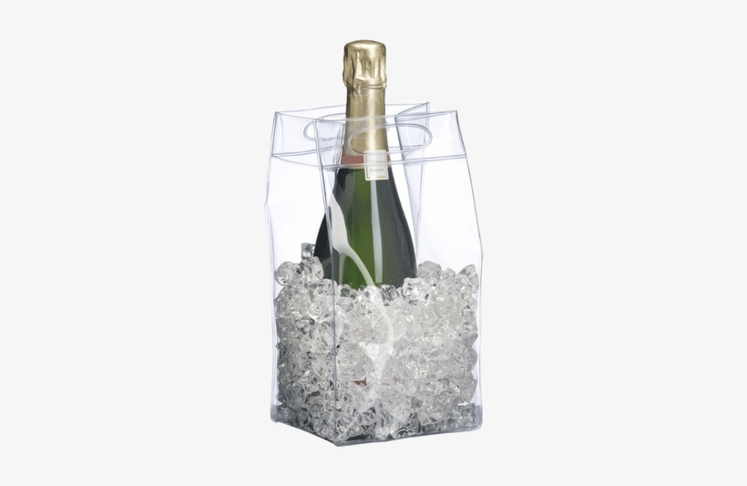 Ice Bag - Ice Bag Wine Cooler, transparent png #1672081