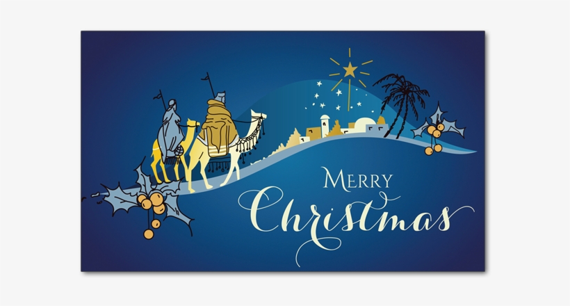 Star Of Bethlehem - Merry Christmas The Three Kings, transparent png #1672318