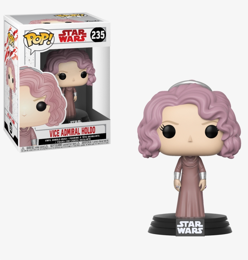 The Last Jedi - Vice Admiral Holdo Pop, transparent png #1672338