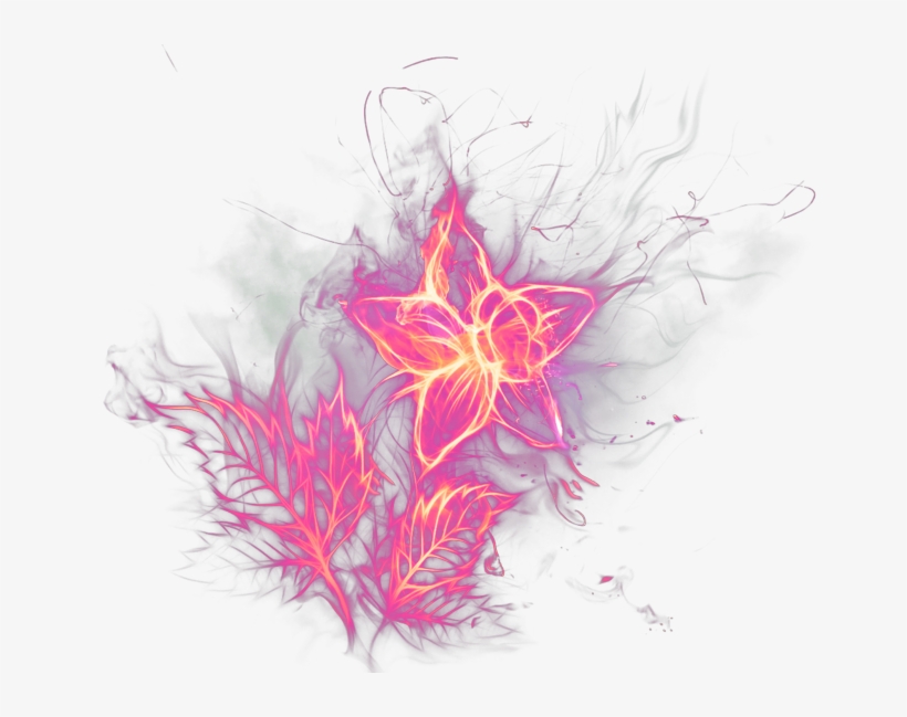 Flower Flor Fire Fuego Flames Llamas Pink Rosa Smoke - Fire, transparent png #1672517
