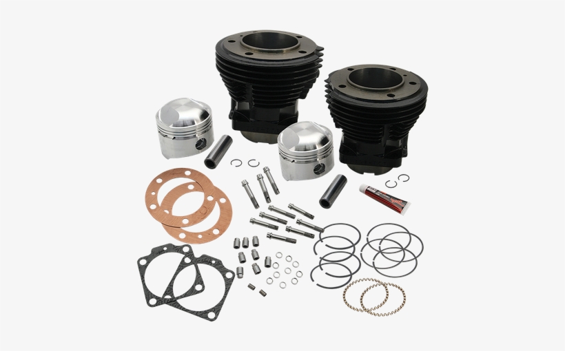74" 3-7/16" Bore Cylinder And Standard Compression - S&s Cycle Replacement Piston Rings - 94-1223x, transparent png #1673185