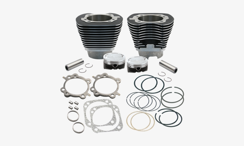 4 1/8" Low Compression Bore Cylinder & Pistons Kit - Twin Power 160462240: Twin Power Cylinder Head Gaskets, transparent png #1673208