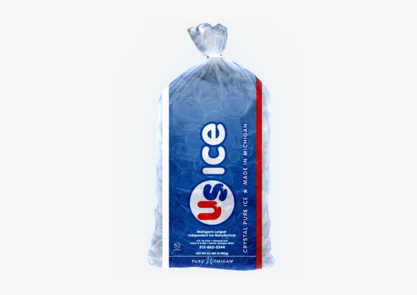Bagged Ice - Us Ice, transparent png #1673260