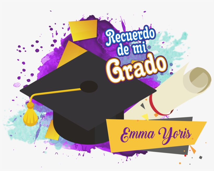 Highschool Graduation Diploma, Digital Graduación, - Graduation Ceremony, transparent png #1673347