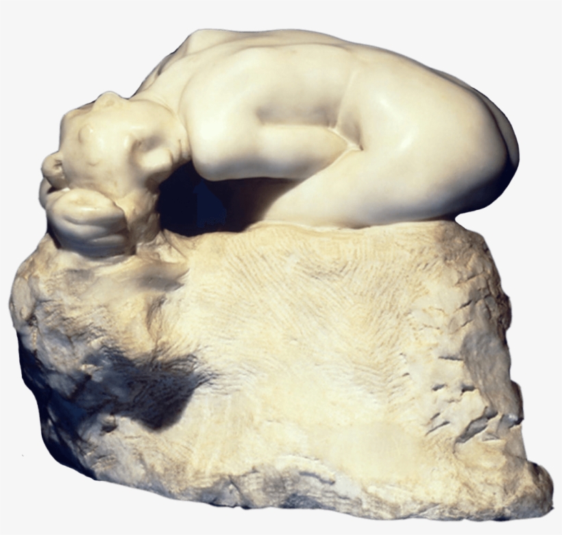 Oil On Canvas - Giclee Painting: Rodin's Andromeda, Circa 1885, 24x18in., transparent png #1673735