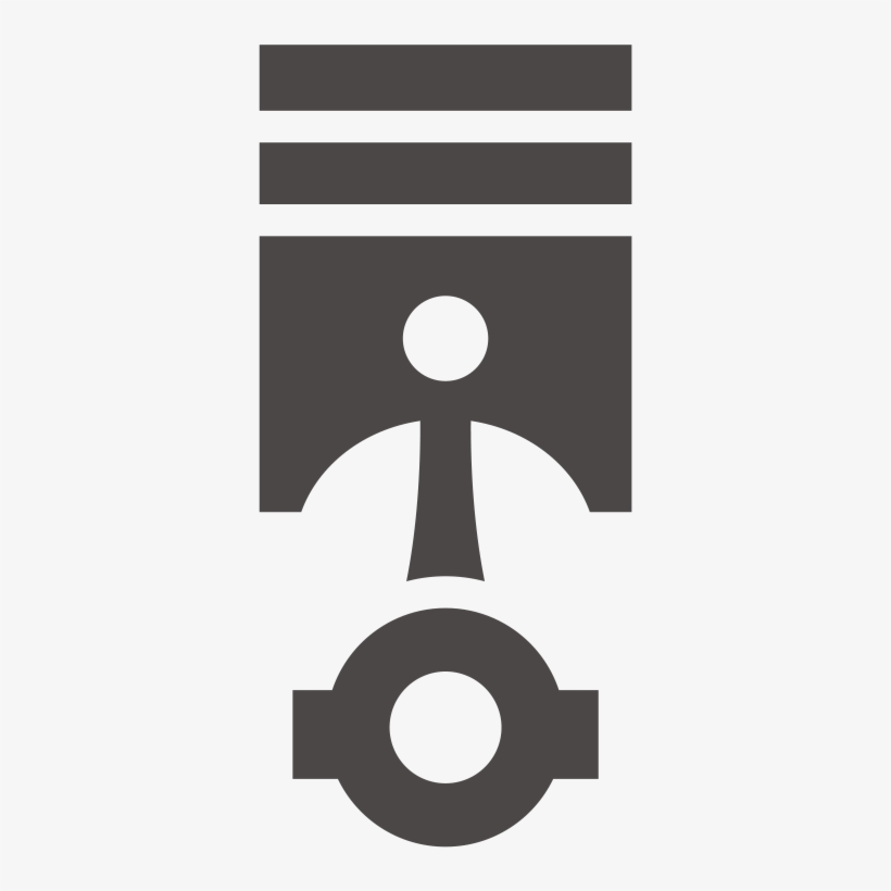 Piston Icon - Circle, transparent png #1673784