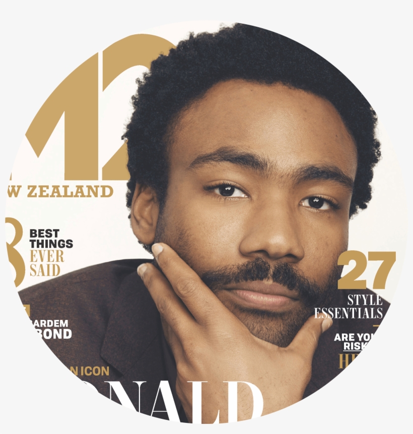 Donald Glover Donny Rocks A Bit Of Stubble On The Chin - Donald Glover, transparent png #1673832