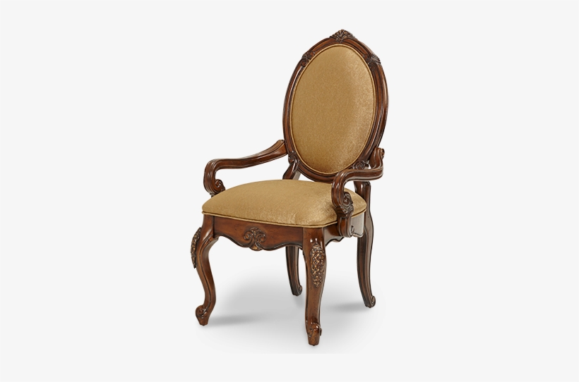 Amini Arm Chair - Michael Amini Lavelle Arm Chair, Melange, transparent png #1674351